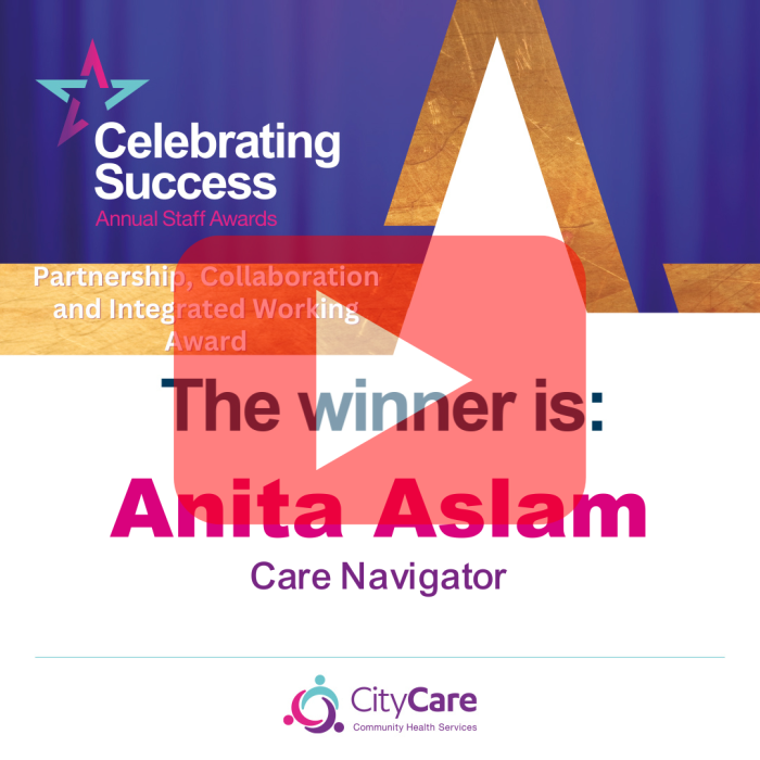 Partnership, Collaboration and Integrated Working Award Winner - Anita Aslam.png